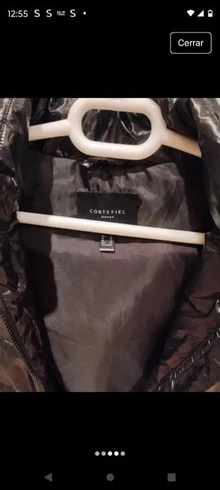 Nuevo cortefiel chaleco con capucha