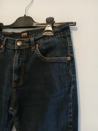 Jeans Lee Donna Tg. S Blu Scuro