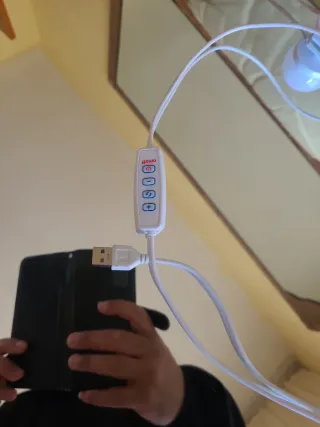 Espejo con luces LED 3 tonos tocador