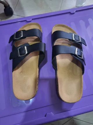 Ciabatte donna nere e marroni