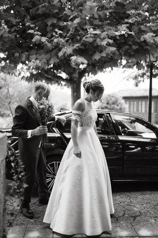 Vestido de Novia Blanco Único