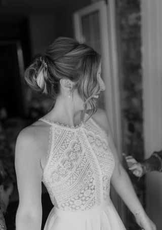 Vestido de Novia Blanco Único