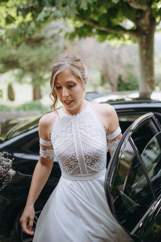 Vestido de Novia Blanco Único
