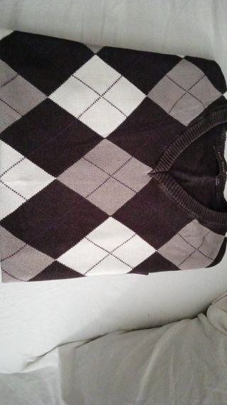 Jersey de rombos para hombre