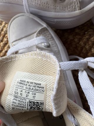 Zapatillas Converse Niña Talla 27