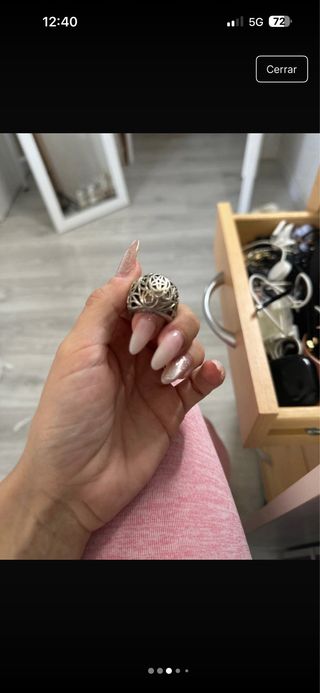 Anillo Tous Plata ( pequeño , talla 11)