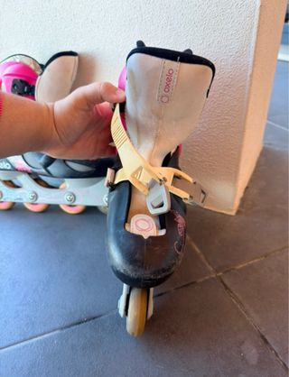 Patins Oxelo Rosa Tamanho 34-36