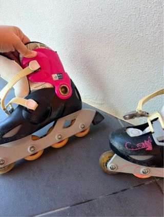 Patins Oxelo Rosa Tamanho 34-36
