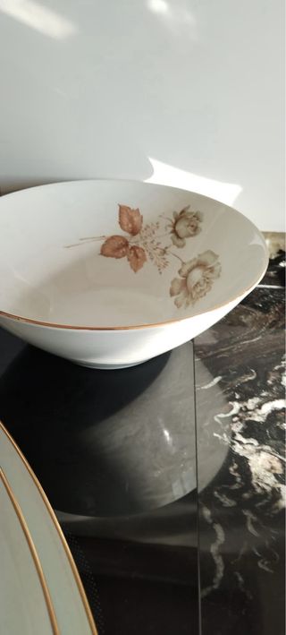 Vajilla de porcelana