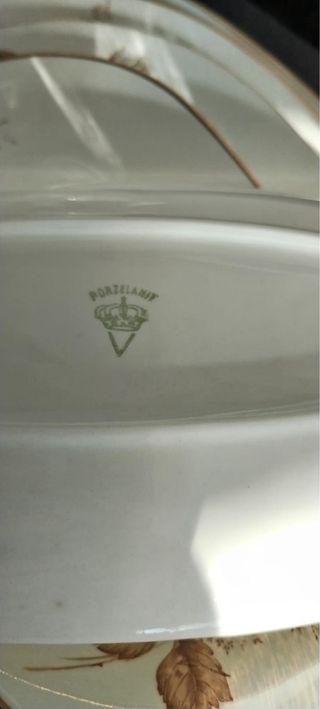 Vajilla de porcelana