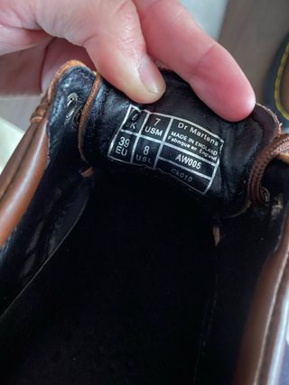 Dr. Martens Quad 8053 Botas Plataforma Marrones