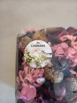 Flores secas decorativas para jarrón