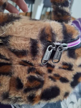 Neceser leopardo marrón