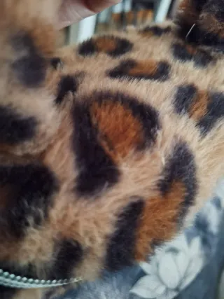 Neceser leopardo marrón