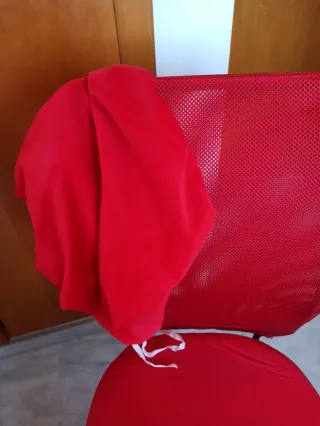 Silla escritorio TORBJÖRN Ikea roja como nueva