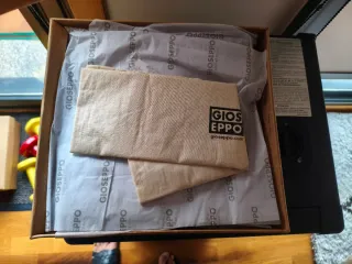 Botas Gioseppo Piel Borgoña Talla 39 Nuevas