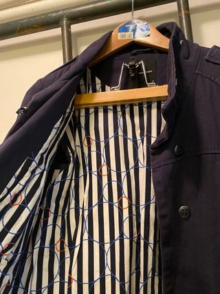 Trench Vera Moda donna blu taglia M