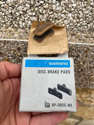 BP-D02S-MX Pastillas Freno Disco Shimano METAL