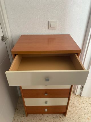 Cajonera Sinfonier Madera Beige/Marrón