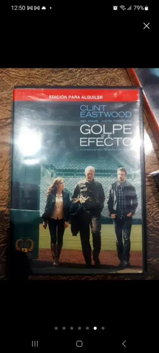 DVD Golpe de Efecto Clint Eastwood