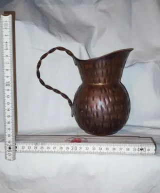 Brocca in rame anni '60