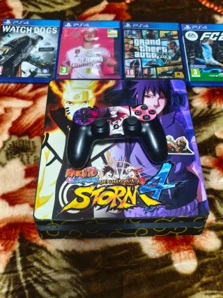 PS4 (PlayStation 4) + 4 Giochi