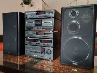 Equipo HIFI Aiwa CU-D1000 (MX-D10) con mando