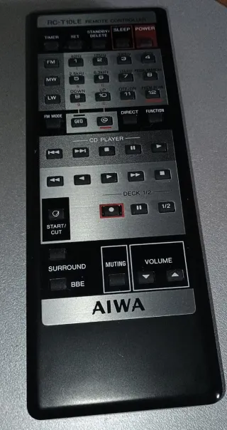 Equipo HIFI Aiwa CU-D1000 (MX-D10) con mando