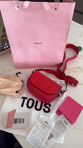 Bolso Tous Rojo Original