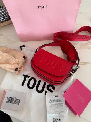 Bolso Tous Rojo Original