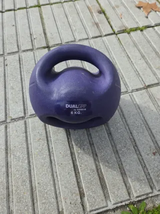 Mancuerna Dual Grip 6 kg Morado