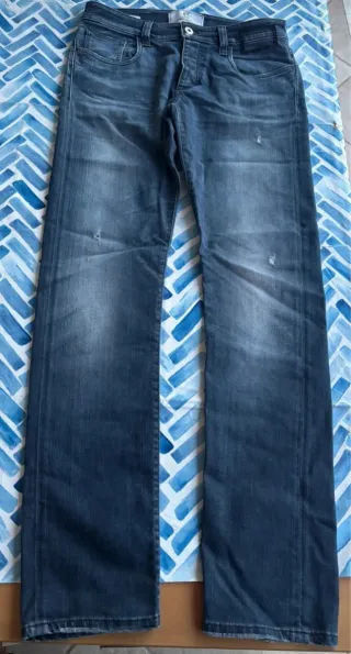 Jeans blu uomo