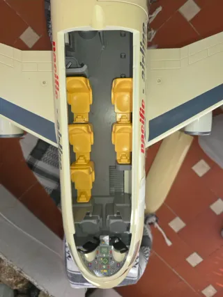 Avión antiguo playmobil pacific