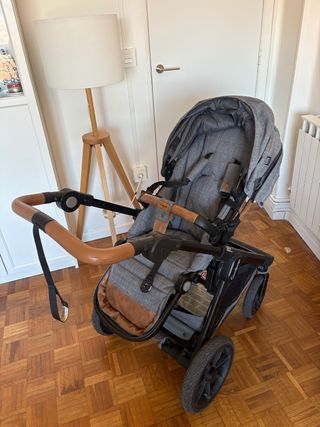 Carrito Bebé Emmaljunga Gris NXT 60