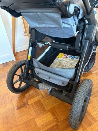 Carrito Bebé Emmaljunga Gris NXT 60