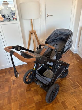 Carrito Bebé Emmaljunga Gris NXT 60