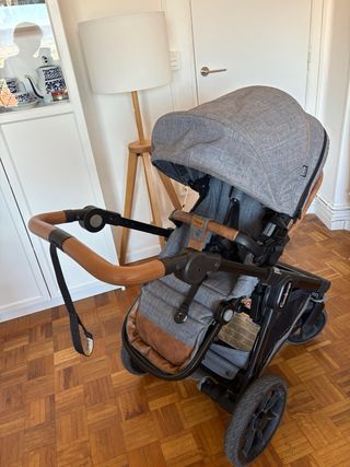 Carrito Bebé Emmaljunga Gris NXT 60