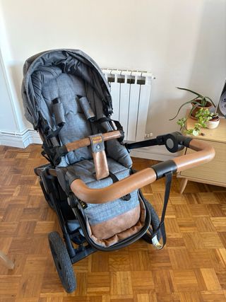 Carrito Bebé Emmaljunga Gris NXT 60