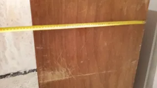 Baúl de madera vintage para restaurar