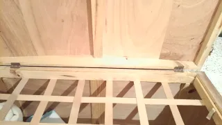 Baúl de madera vintage para restaurar