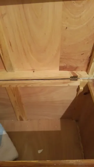 Baúl de madera vintage para restaurar