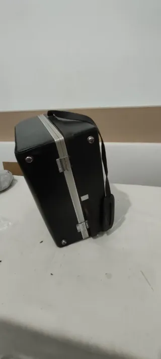 Maletín vintage negro