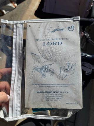 Carro bebé Arrue Lord