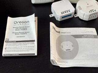 Sensor Oregon Thermo-Hygro + Receptor RFXcom
