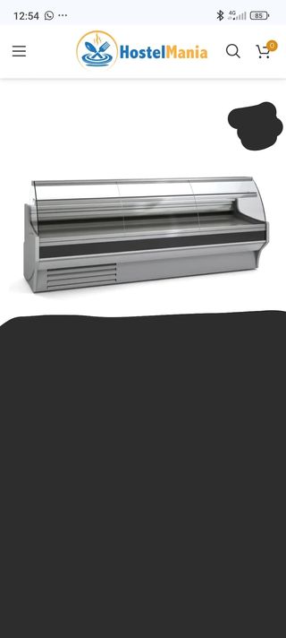 Vitrina Refrigerada Acero Inoxidable 3/16