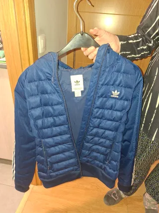 Chaqueta Adidas Azul Talla M