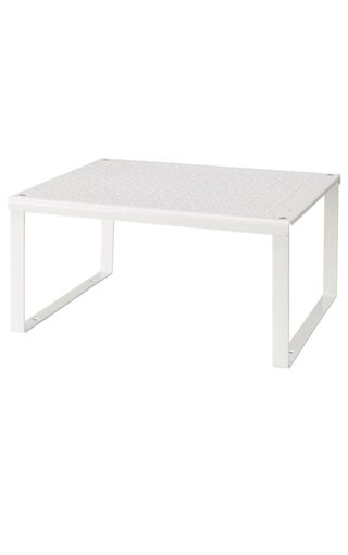 Estante organizador cocina metal blanco 32x28x16cm