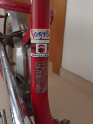 Bicicleta Derbi Rabasa Roja