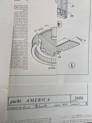 Planos Maqueta Barco Yacht America