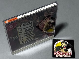 WWF Royal Rumble Sega Dreamcast NTSC-J Spinecard